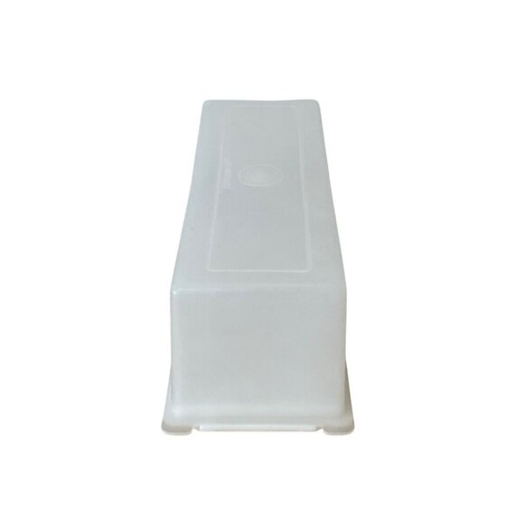 Vtg Tupperware Velveeta Cheese Keeper Dish Clear Plastic Rectangular Container - Picture 2 of 7